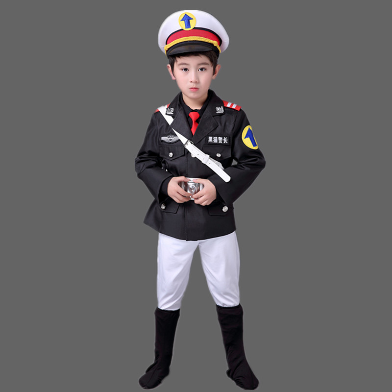 小舍得黑猫警长衣服图片