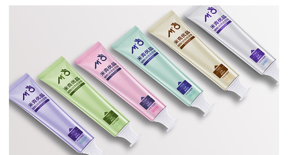 牙膏米克优品改善牙龈口感细腻丝滑辅酶套装牙膏