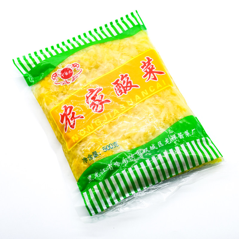 酸菜东北500克x5袋共5斤实惠装酸菜丝饺子腌制