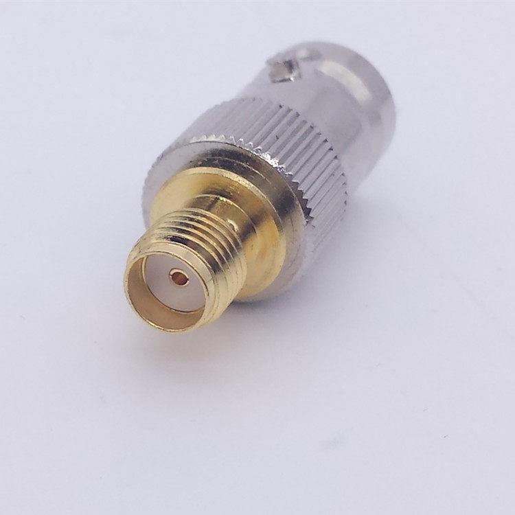 bnc母头转sma母头同轴电缆转接头rf射频连接器连接转接头