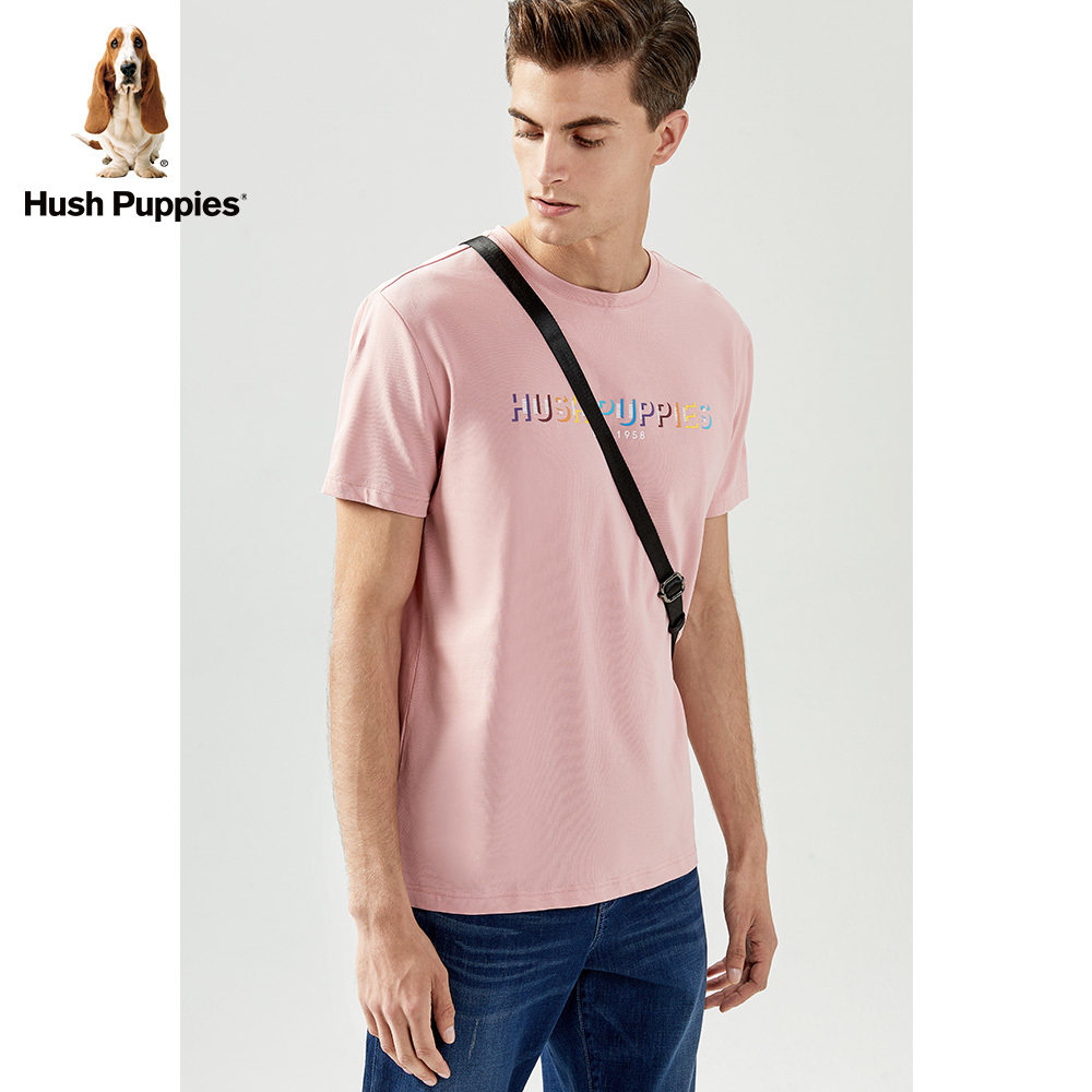 younger系列暇步士男装2021夏季新款圆领短袖pe-21361dt恤