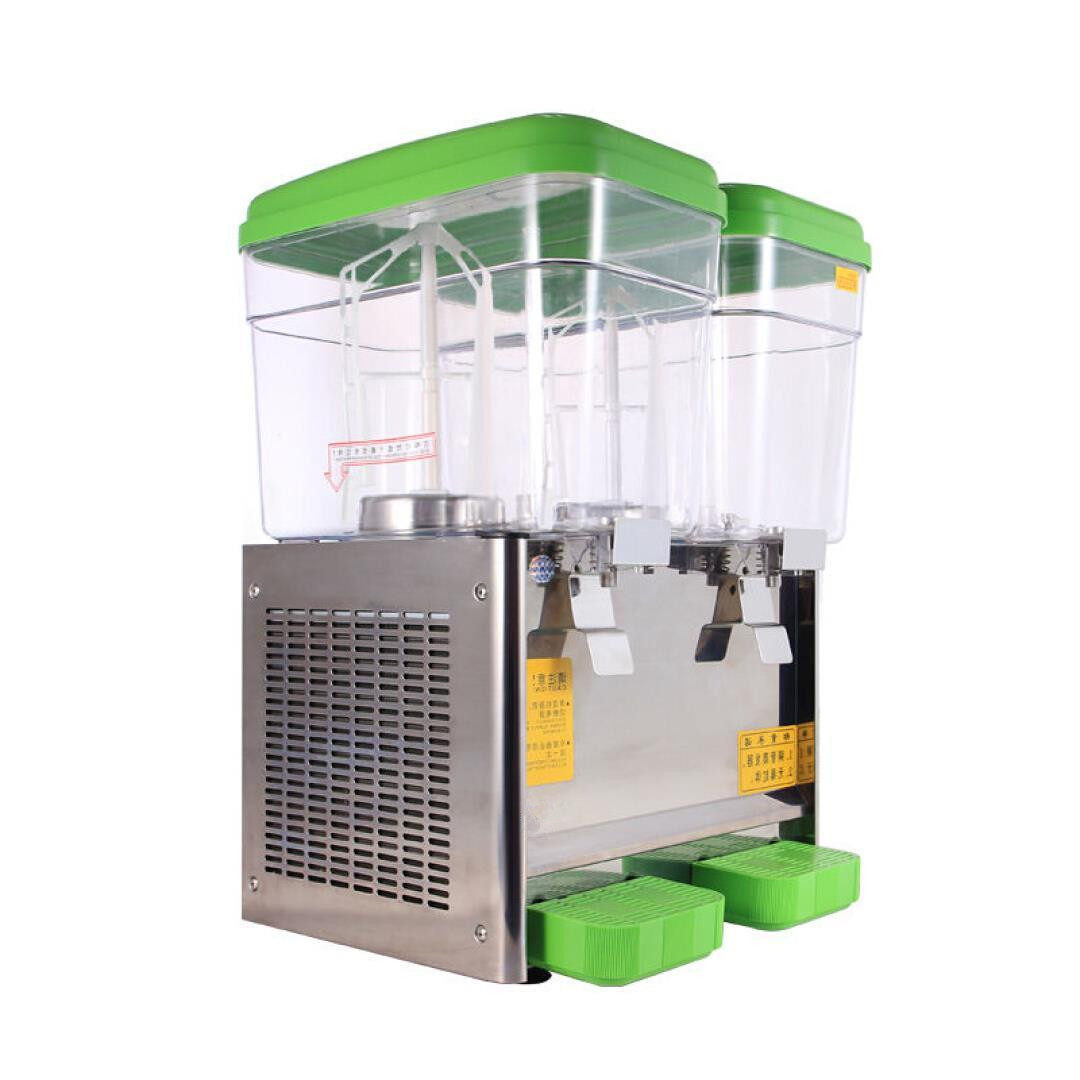 18l冷饮机饮料机商用果汁机双缸冷热搅拌型喷淋型奶茶机冷饮