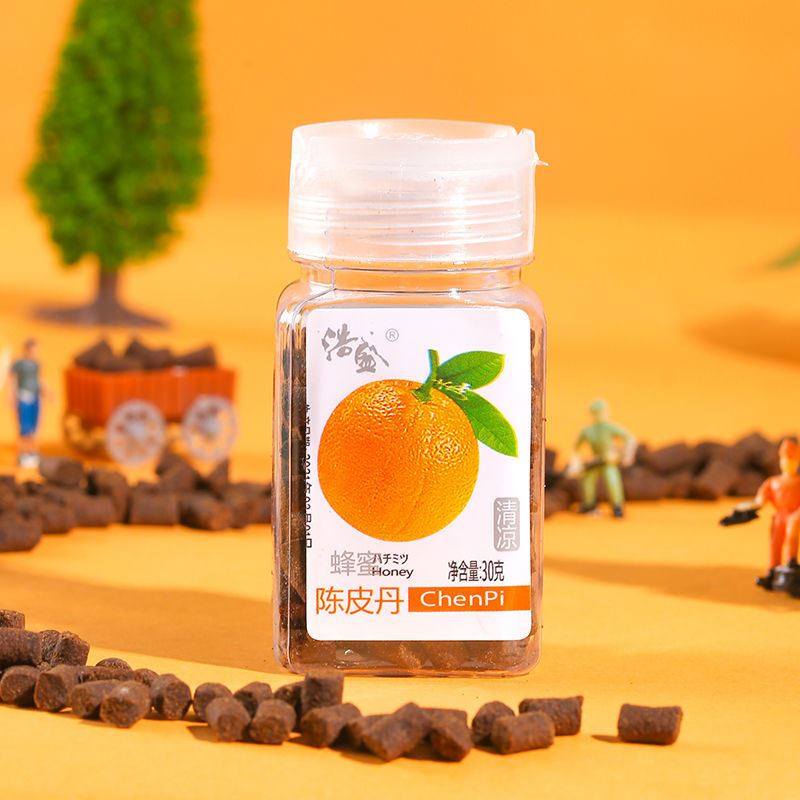 浩盛蜂蜜陈皮话梅丹话30g20瓶蜜饯果丹猴王梅类制品