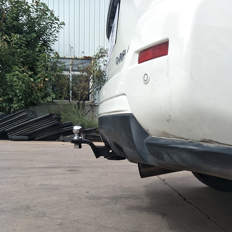 尼桑途达拖车方口杠救援拖拽钩通用球臂拖挂牵保险杠