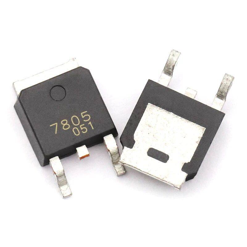 cj7805贴片ic芯片to2522线性稳压三极管效应场效应管