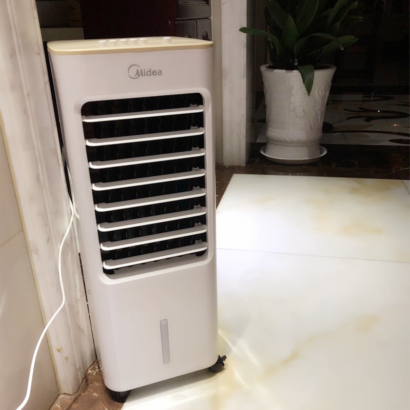 美的空调扇制冷器小空调冷风机家用迷你水空调冷风扇冷气机aab10a