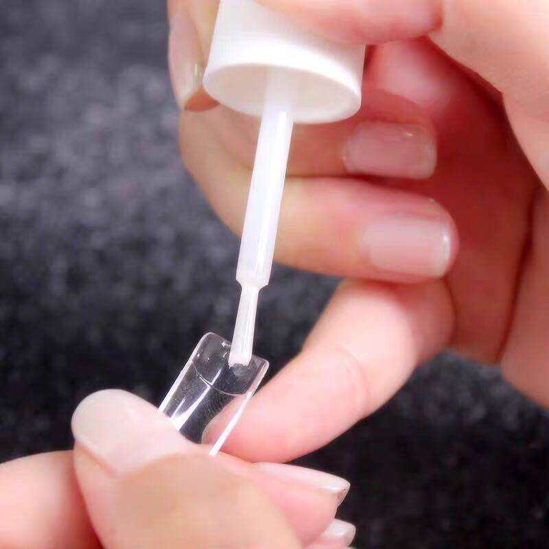 原装进口美甲小台优质指甲贴甲片胶水钻胶mxbon带刷头7克装不伤手