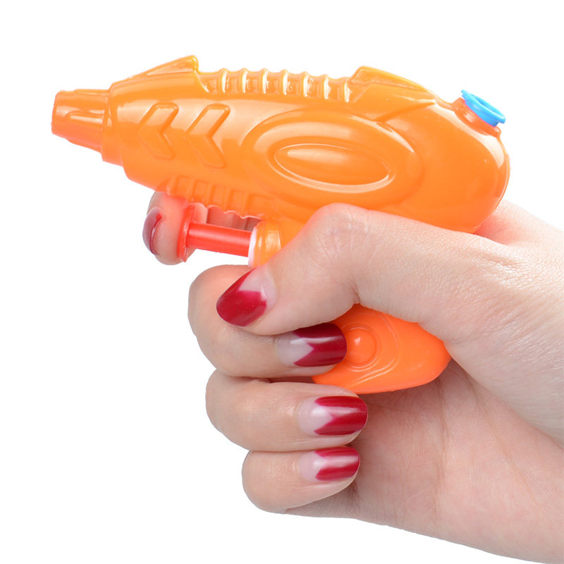 迷你儿童小水枪3-6岁宝宝小孩沙滩戏水男女孩户外呲水玩具枪小号
