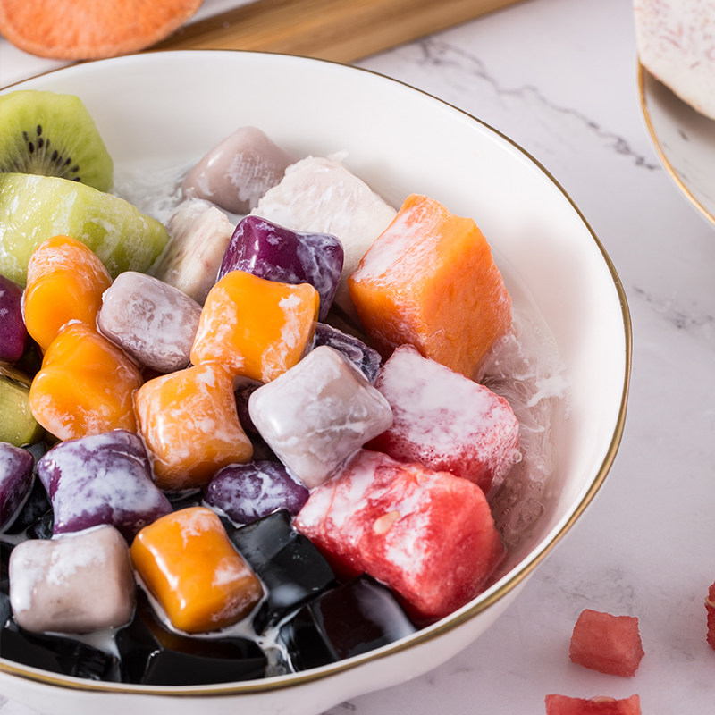 大芋圆鲜芋仙纯手工添加奶茶茶店商用仙草西米芋圆