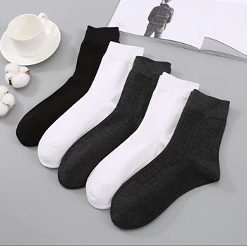 Cotton weapons mugwort aromatherapy deodorant socks pure cotton breathable spring and autumn men's short socks mid-calf socks business sport gift box