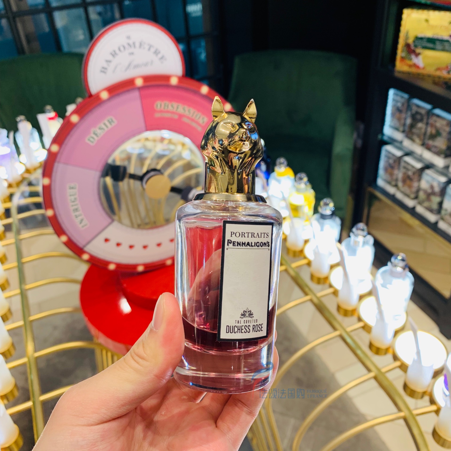 法代潘海利根兽首动物肖像麋鹿鹿头狐狸头猫头麻雀香水