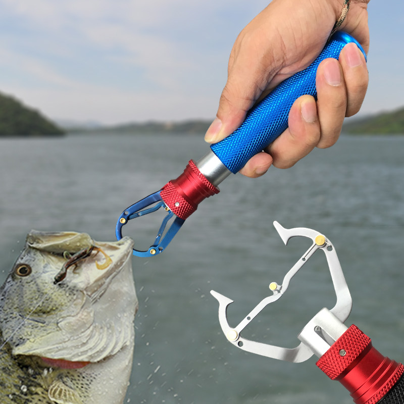 鱼器触发路亚钳控铝合金防滑多功能大物抓鱼起便携控鱼钳