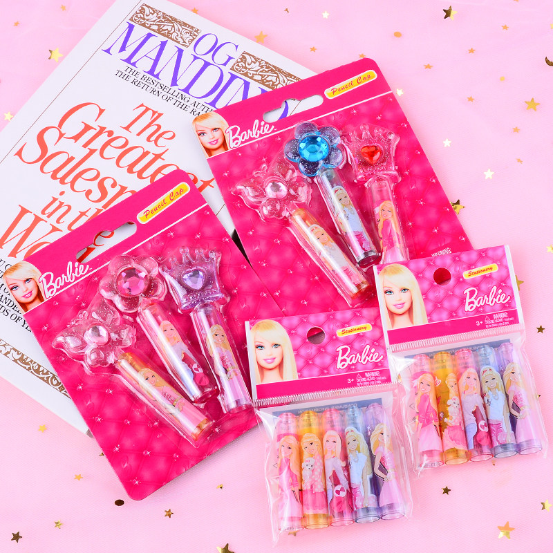 笔帽铅笔笔套小学生可爱卡通芭比公主笔头延长握笔器