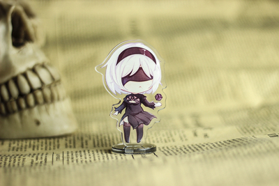 尼尔机械纪元周边 亚克力q版立牌2b小姐姐9s游戏小摆件双面尤尔哈