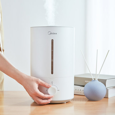 美的加湿器香薰静音空调卧室喷雾3e25净化空气sc3e40加湿器