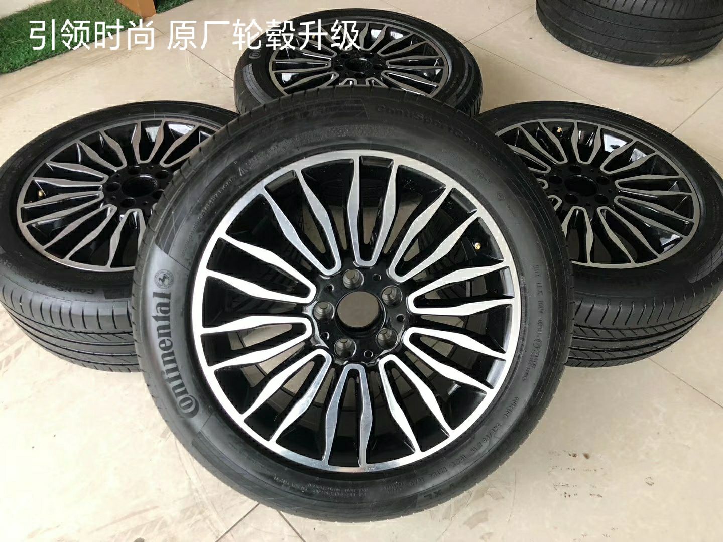 适用奔驰v260轮毂18寸原厂钢圈商务车轮胎改装轮毂