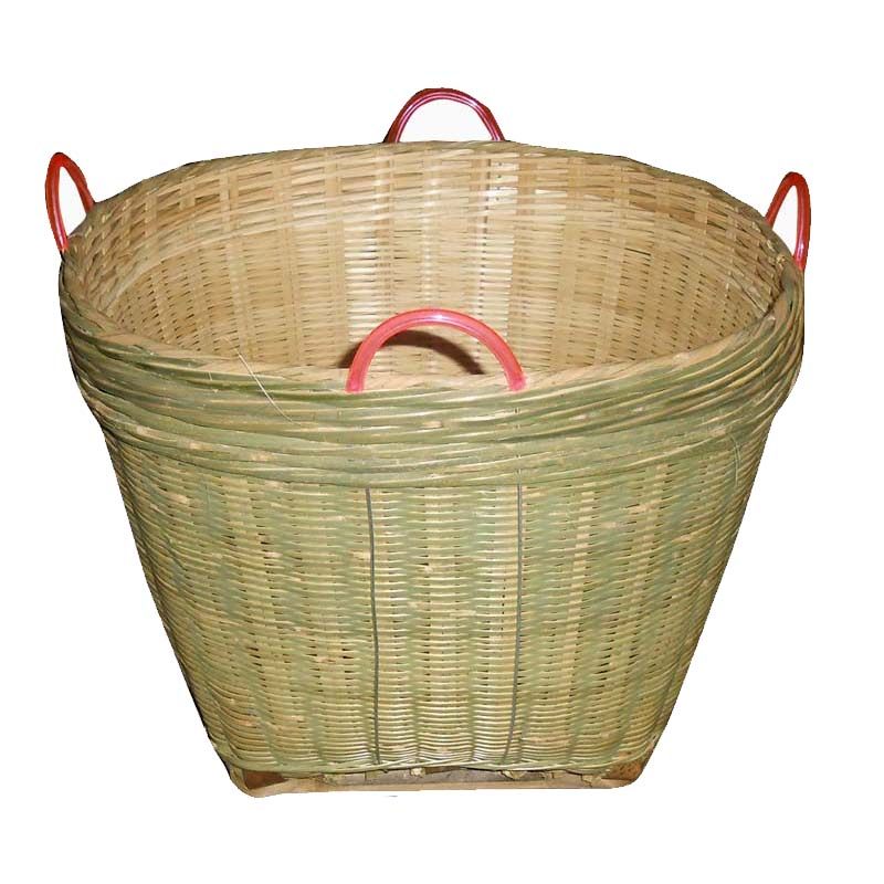 精品大号箩筐竹编制品淘米箩篼粮食竹筐收纳竹编