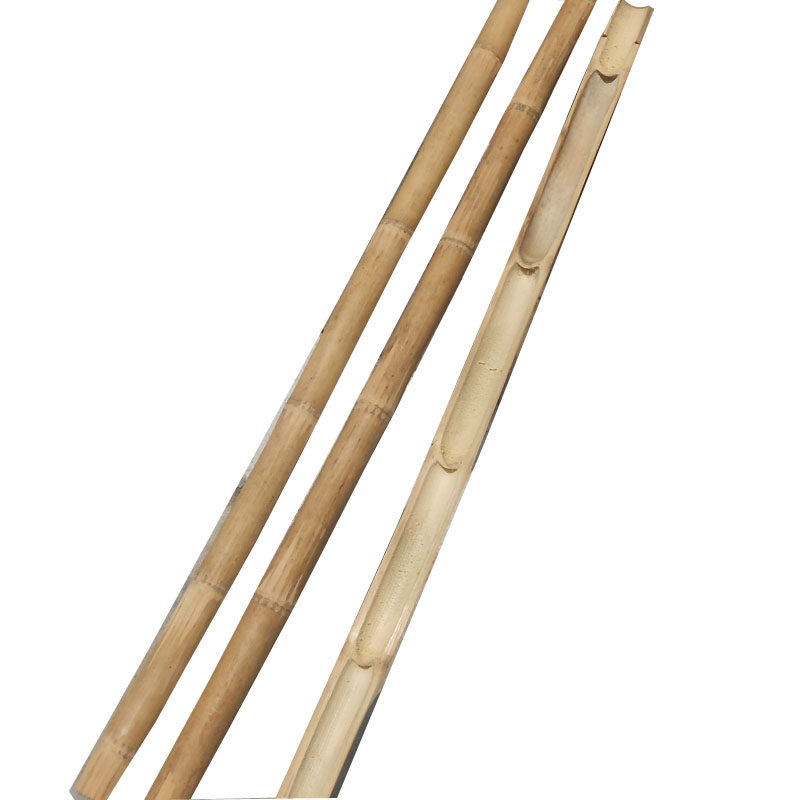 扁担干货挑水专用喜事挑箩竹担舞台道具竹编