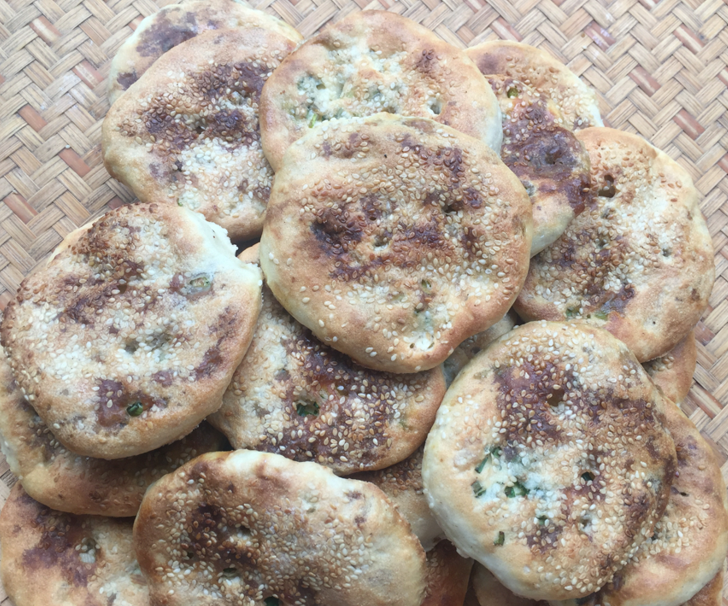 特产小吃建阳光饼腌菜肉饼现卖现烤零食辣厚碳烤不真空 10片