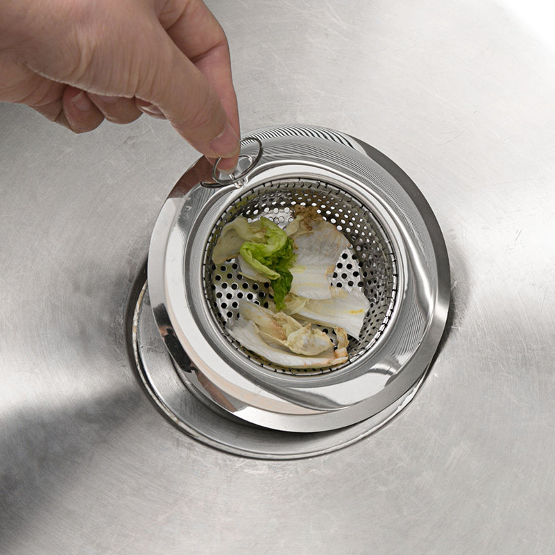 家用下水道水槽垃圾过滤厨房洗菜菜盆提笼地漏过滤器
