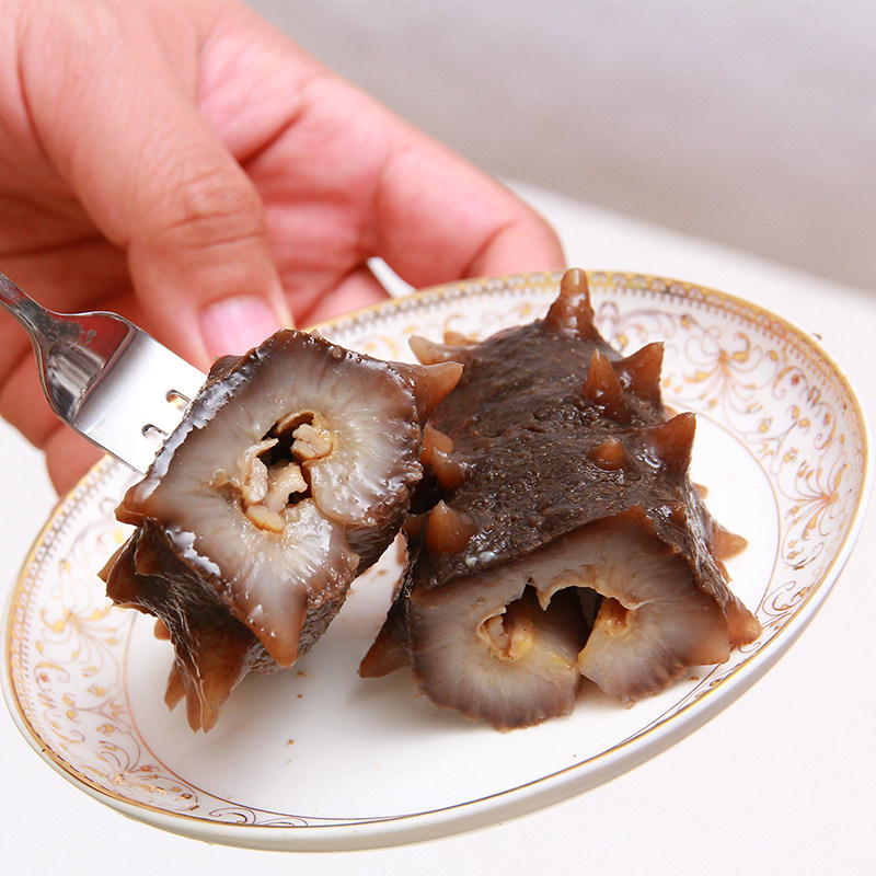 一斤野生包顺丰五斤360即食710个1218个海参顺丰海参