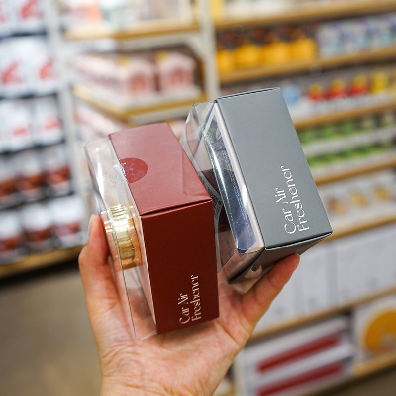 名创优品fearless无畏系列金属风口车载香薰miniso车内香薰香料