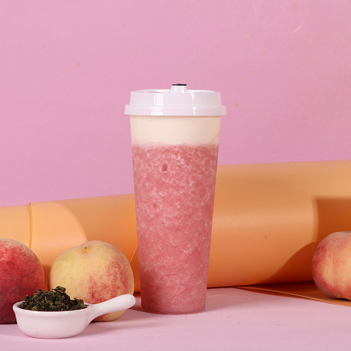 水蜜桃果浆奶茶店专用原材料水果茶芝芝桃桃浓缩果汁果泥白桃果酱