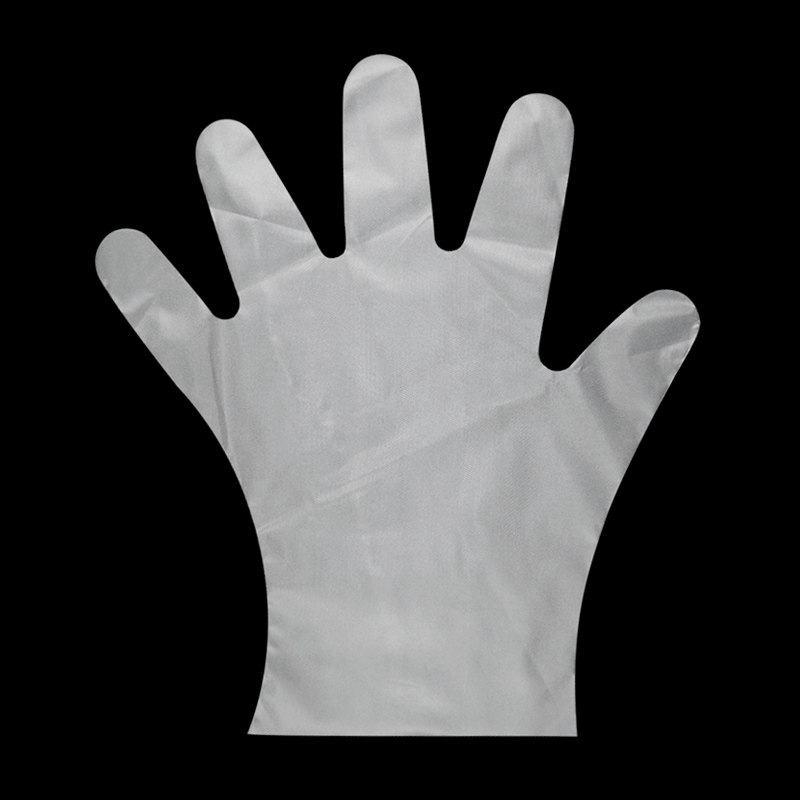 加厚油污磨砂手套食品品级一次性小龙虾家用cpe一次性手套