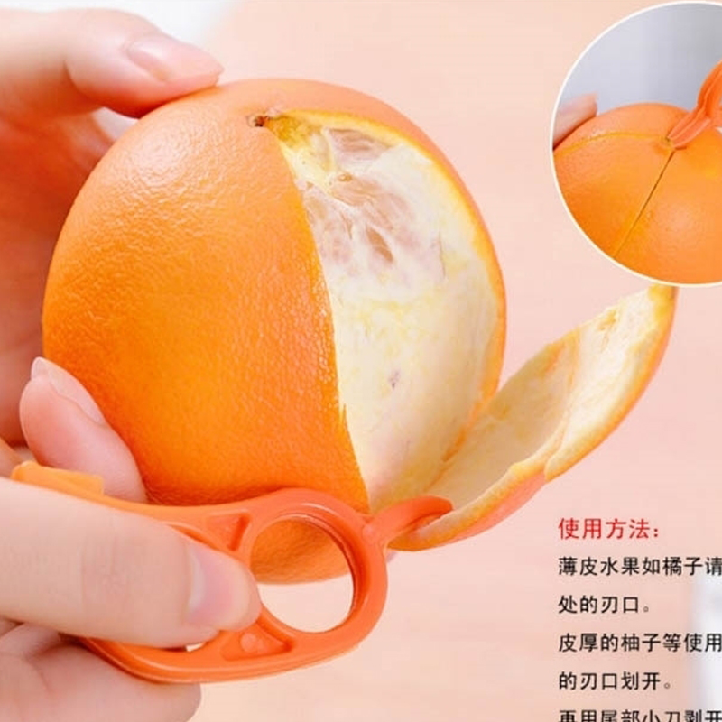指环剥橙器用法图片