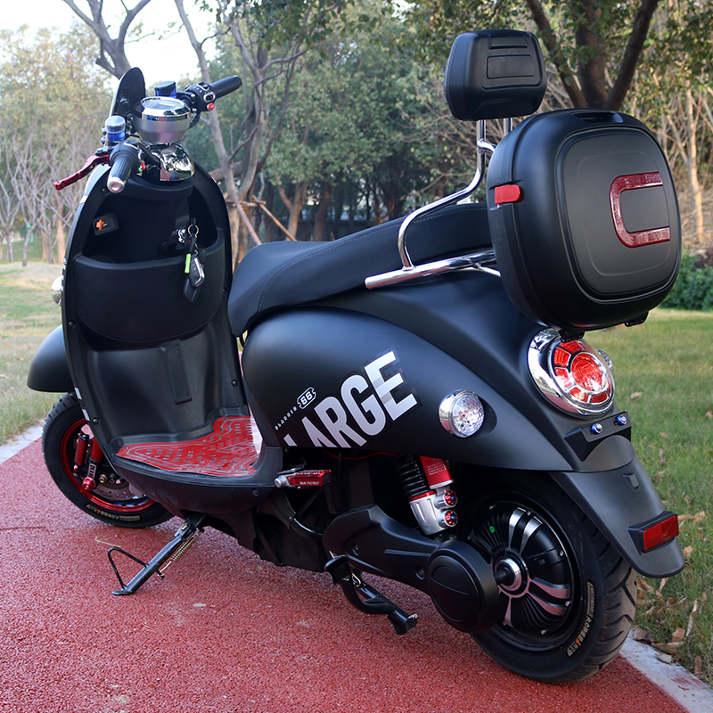 龟王电动车60v72v小乌龟电动摩托车自行车电瓶车踏板车男女电动摩托车