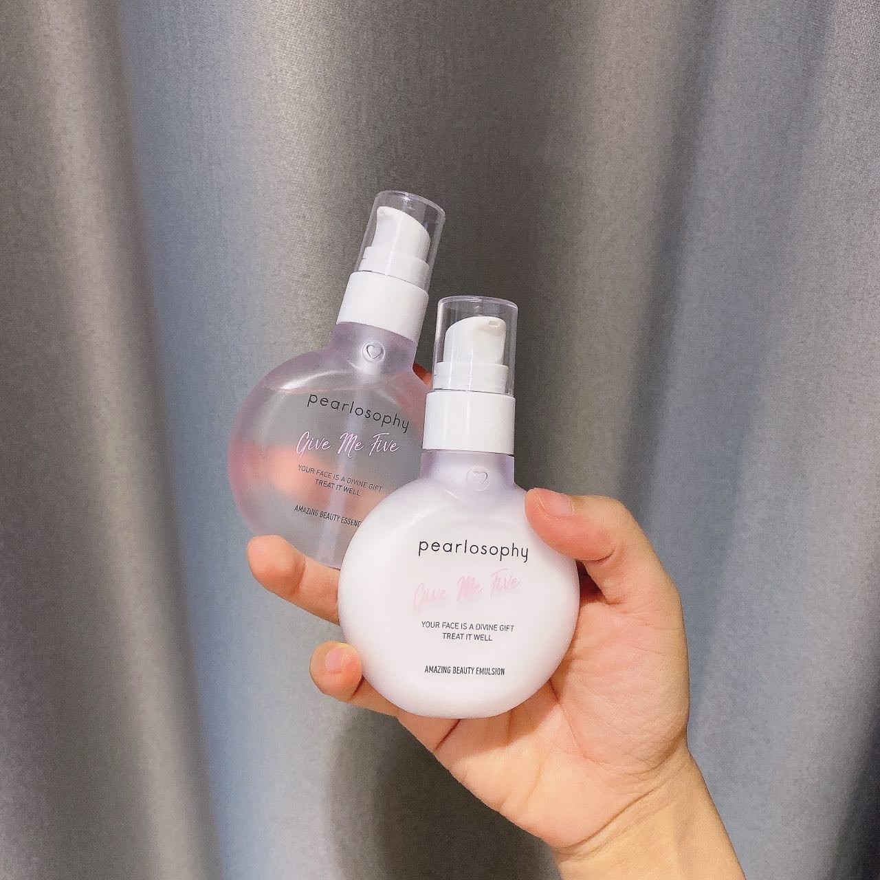 真珠美学旅行套装洁面水乳灯泡三件件套补水保湿旅行装