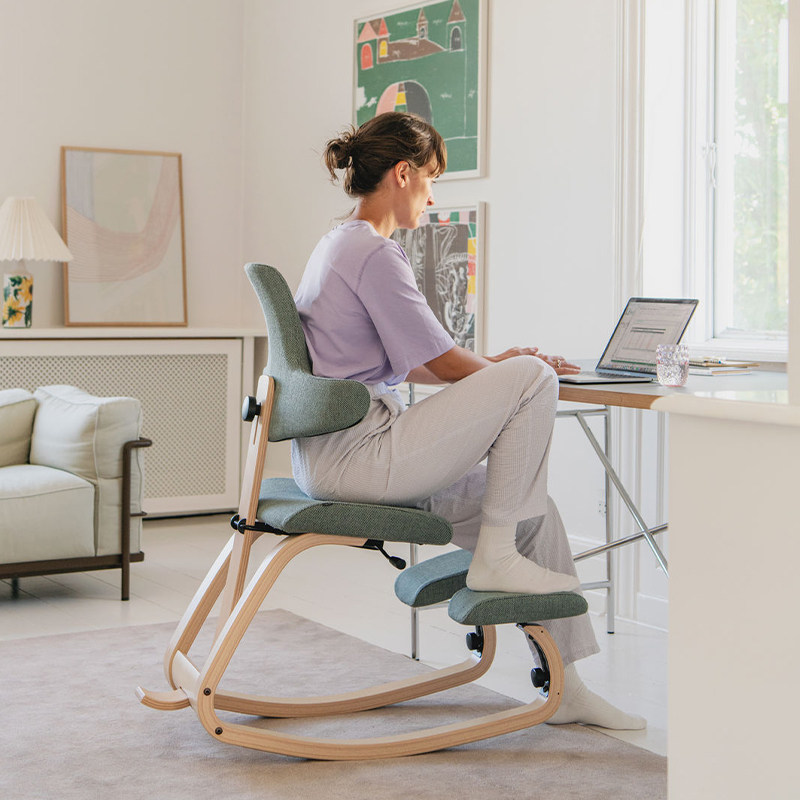 sort挪威varier多功能跪椅摇椅thatsit办公椅北欧创意设计椅子