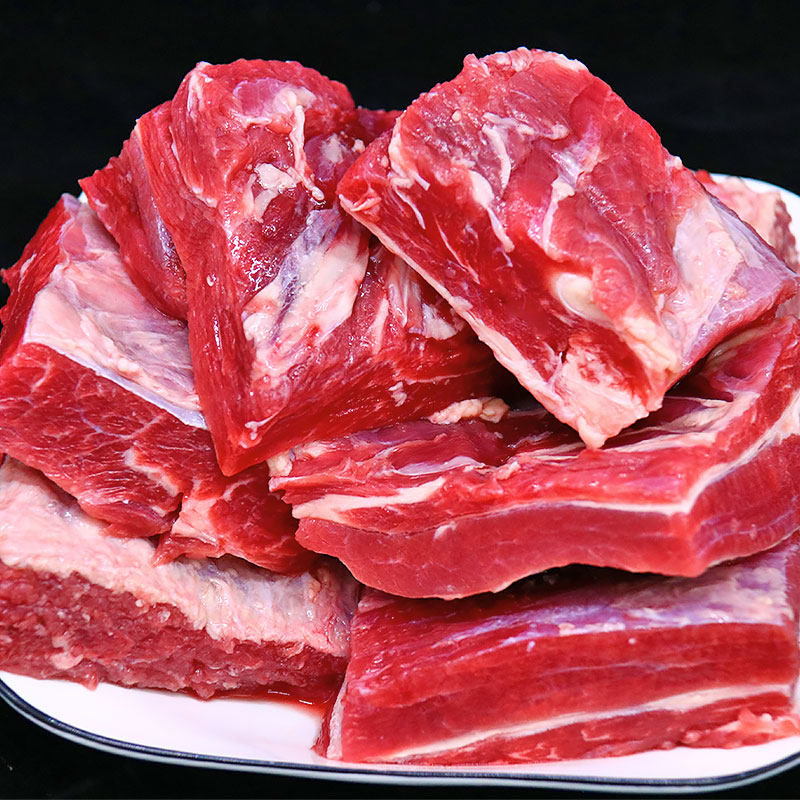 4斤原切牛腩大块精修牛腩块包邮新鲜冷冻进口生牛肉