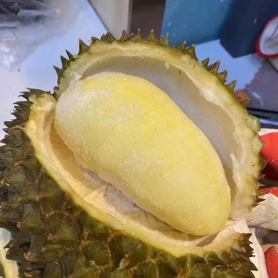 周榴莲顺丰味道本地泰国催熟药物直销工厂金枕榴莲