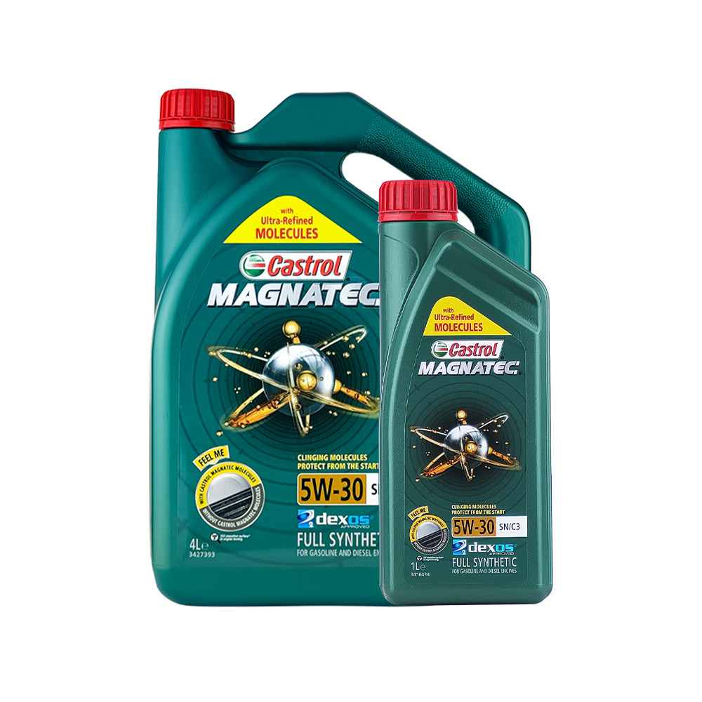 自营castrol嘉实多磁护5w-30合成合成机机油汽车发动机汽机油