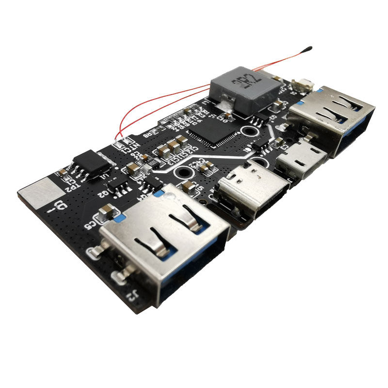 225w快充移动电源typec充电模块电路板diy主板移动电源