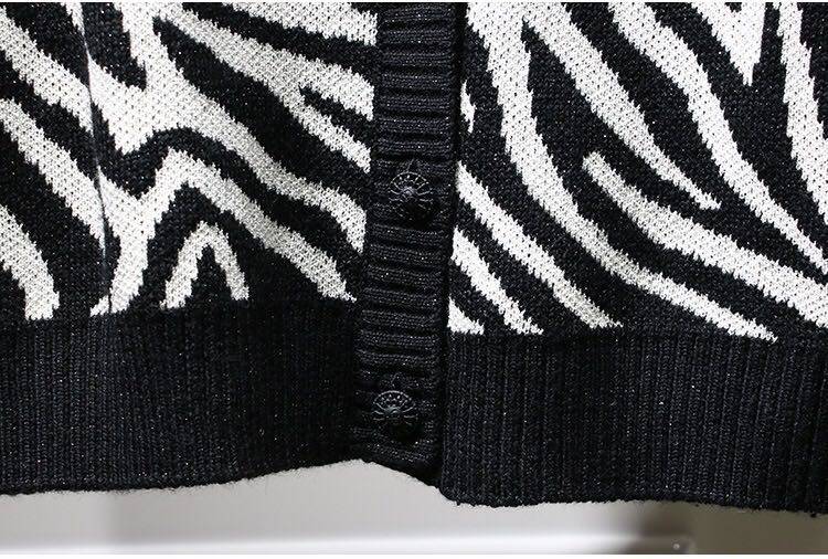 onebirdpeace女装2020a1kfa4899时髦斑马两件件套毛针织衫