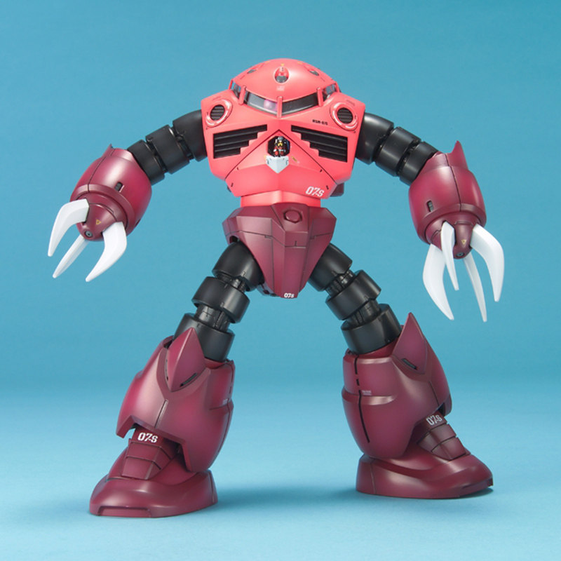 万代高达模型mg 1/100 msm-07s zgok 夏亚专用红魔蟹 拼装敢达