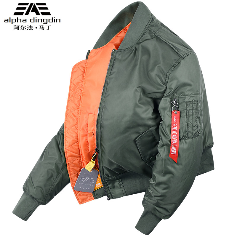 棒球服男秋冬款青年外套阿尔法马丁MA-1经典款加厚飞行员夹克男女