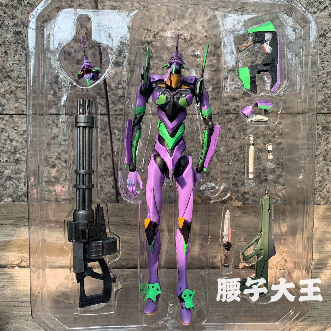 模型mafex天鹰新世纪福音战士eva初号机关节可动手办