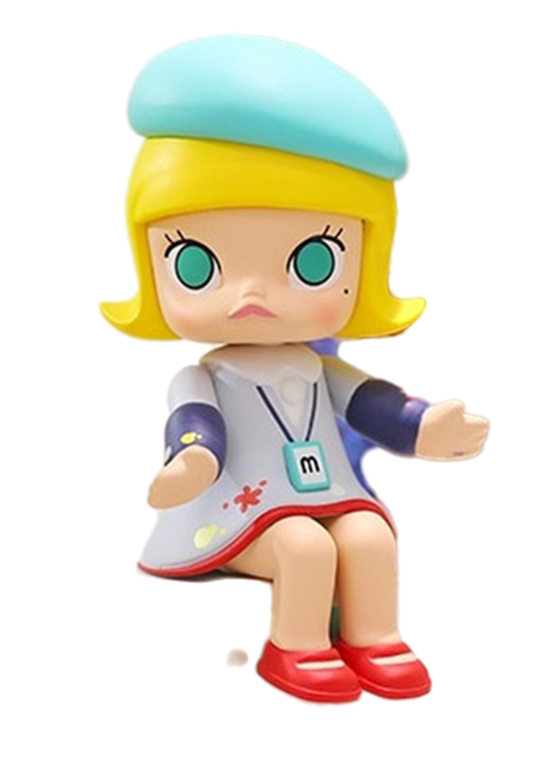 molly开心火车派对系列盲盒手办公仔摆件潮玩潮玩盲盒