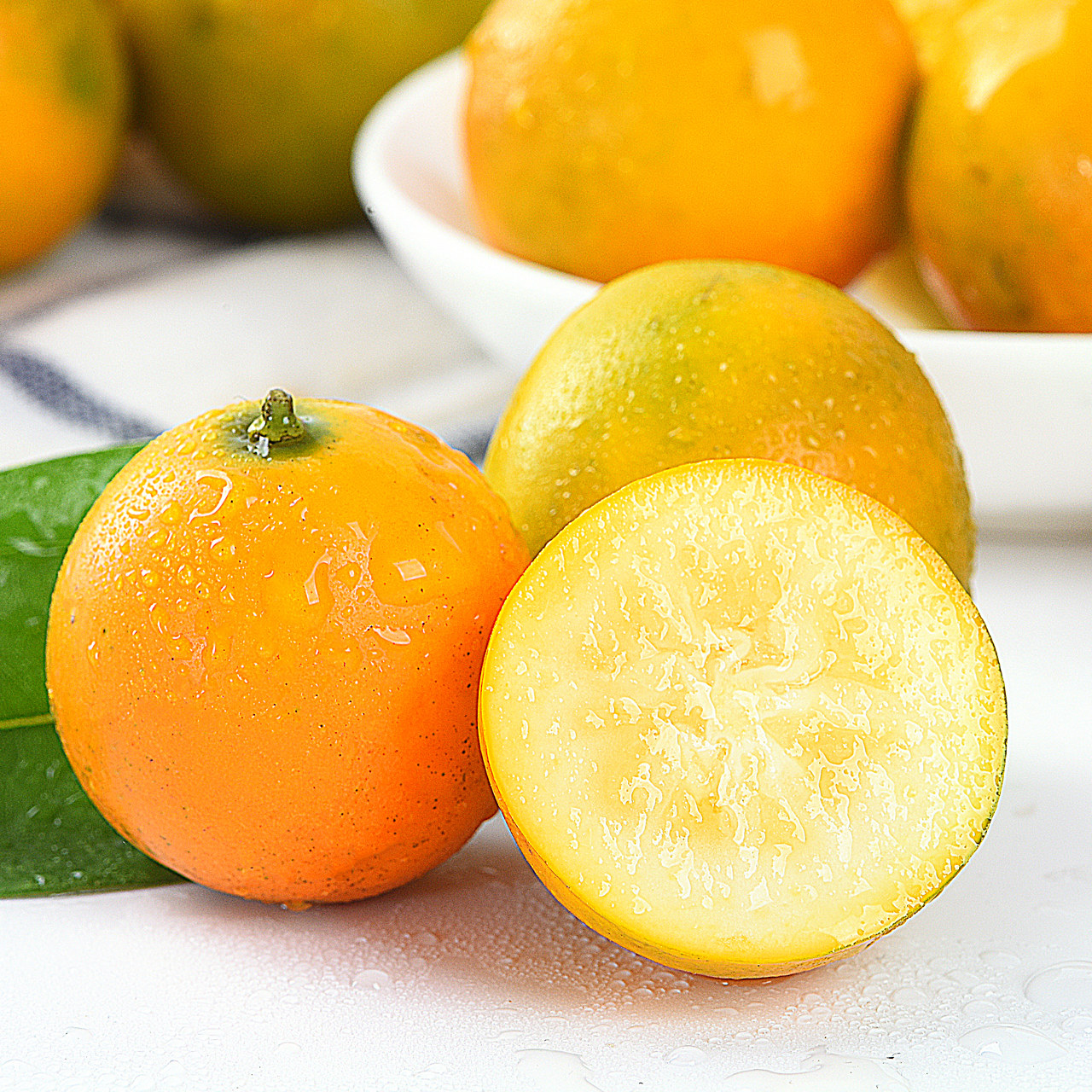 金桔广西融安新鲜5斤水果特产滑皮桔子