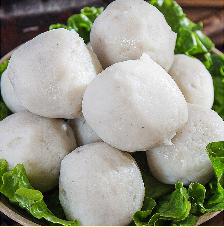 鱼丸潮汕达濠手工汕头正宗手打深海火锅烧烤鱼丸