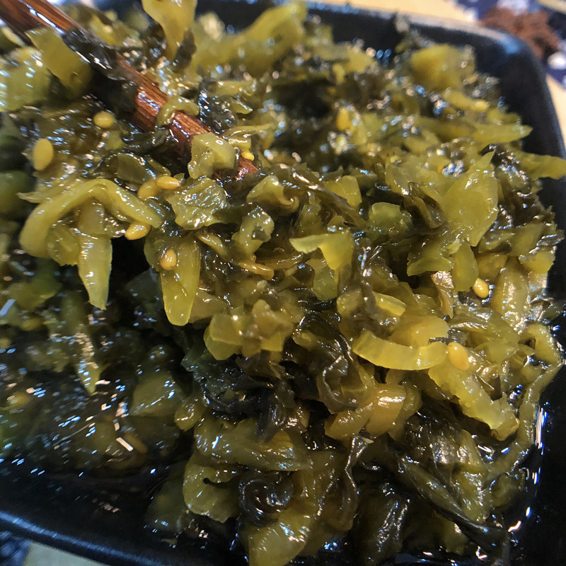 日式酱菜农家特产即食下饭泡菜开胃菜芝麻高菜渍腌制