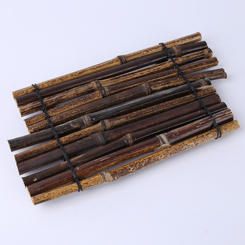 竹排竹筏手工托盘日料餐具创意寿司盘