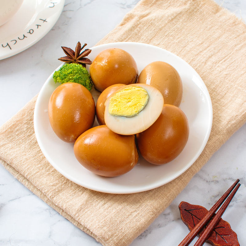 尚吧卤味鸡蛋山营养早餐乡巴佬熟食香卤鸡蛋卤蛋鸡肉零食