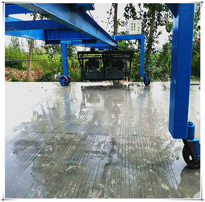 刻纹机新款混凝土路面电动公路压纹机自动行走马路筑路机械