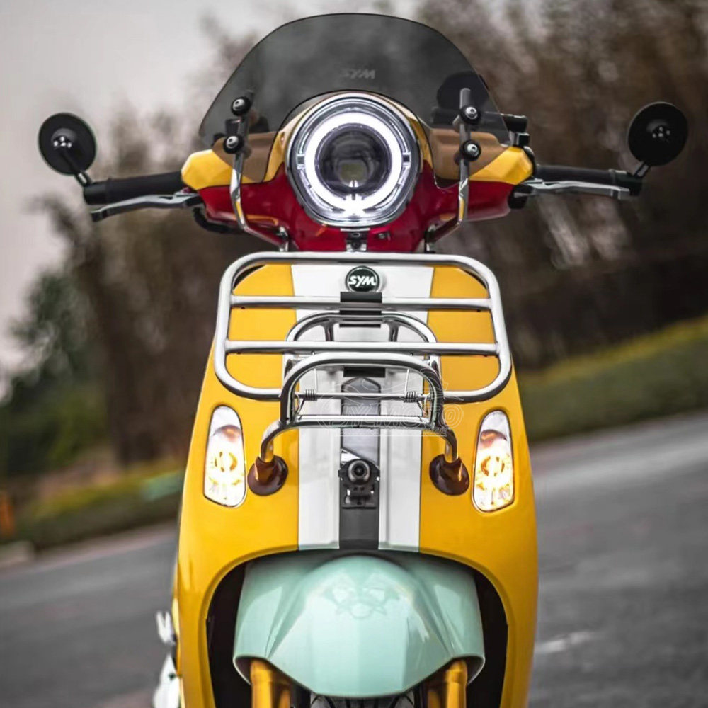 货架三阳飞度fiddle4改装书包折叠行李架运动架黑其他摩托车用品