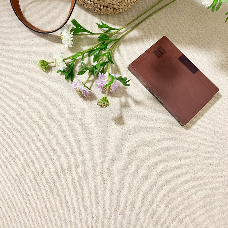 北欧欧米白色拍照地毯背景ins摄影网红直播间背景布类