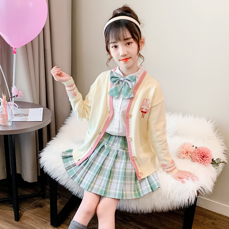 女孩女孩子11岁裙子连衣裙连衣纯棉小女孩秋装小孩连衣裙